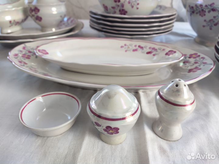 Сервиз столовый 6 персон «Перламутр»