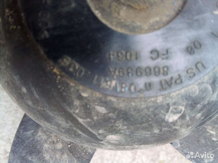 Вентилятор радиатора skoda fabia 1