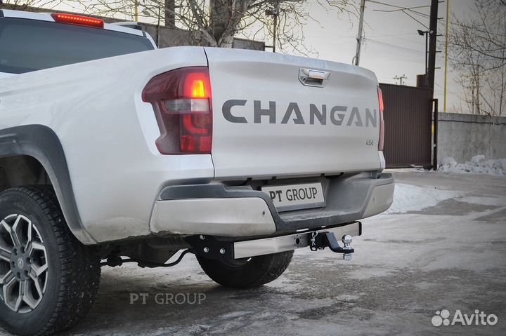 Фаркоп для Changan Hunter Plus 2023- с нержавеющей