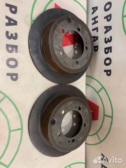 Диски тормозные задние Mitsubishi Outlander CU5W