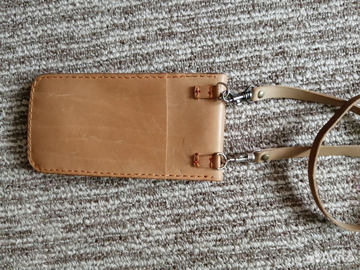 Клатч-Чехол(натур.кожа)для телефона