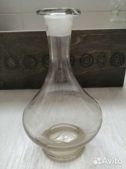 Графин и рюмки СССР