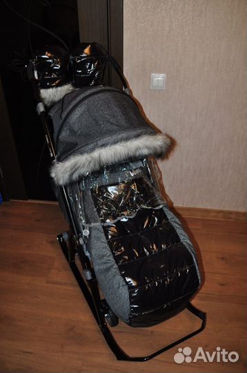 Коляска санки Vulpes в идеальном состоянии