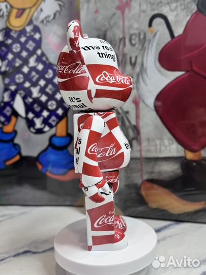 Игрушка Bearbrick Coca-Cola 28см