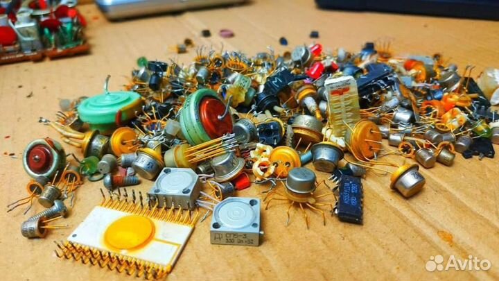 Радиодетали и платы СССР