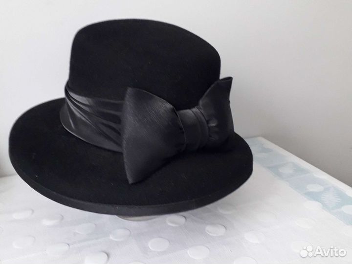 Шляпа фетровая женская