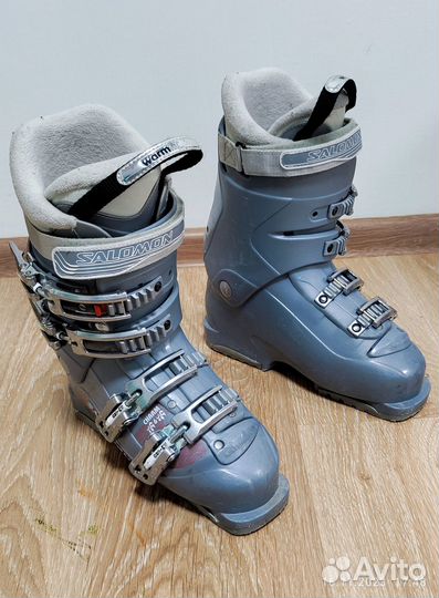 Горнолыжные ботинки женские salomon, 37 размер