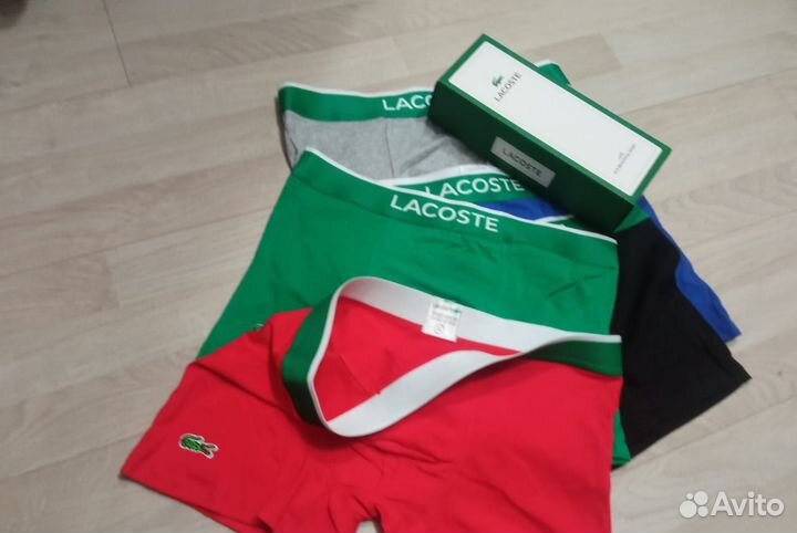 Трусы мужские боксеры lacoste