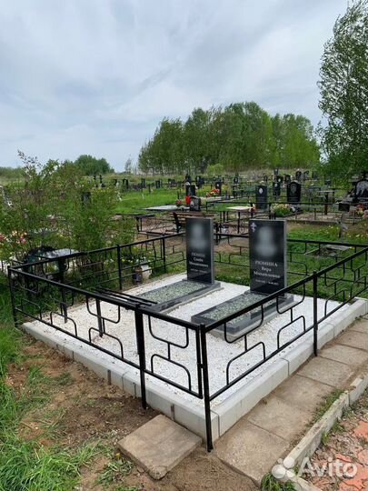 Благоустройство могил под ключ