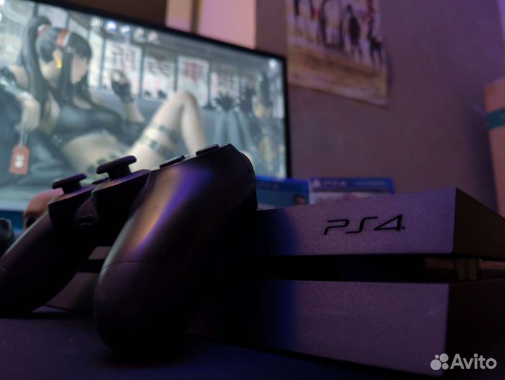 Ps4 (2 геймпада+игры)