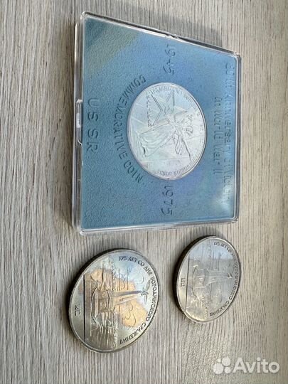 Юбилейные рубли СССР