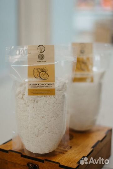 Жмых кокосовый (250 г, 0.27 кг)
