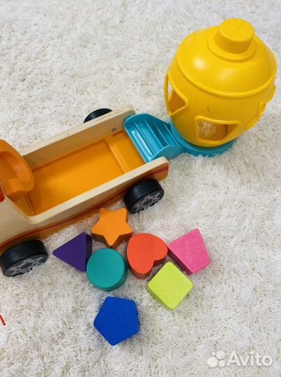 Деревянная машинка сортер elc