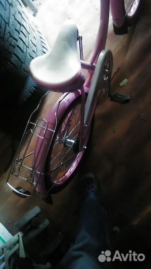 Детский велосипед, 20 дюймов, розовый,для девочки