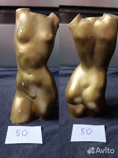 Статуэтки, подсвечники, графин бык