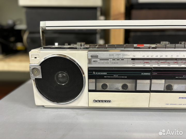 Кассетный магнитофон sanyo m-w15k