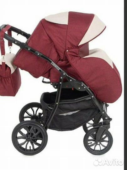 Коляска вездеход 2в1+матрасик,коврик,ростомер