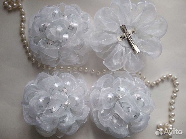 Пышные банты на 1 сентября