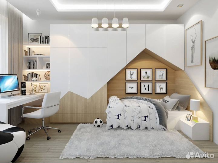 Кровать двухъярусная, кровать-домик шкаф в детскую