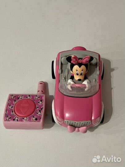 Машинка на пульте управления Минни Маус