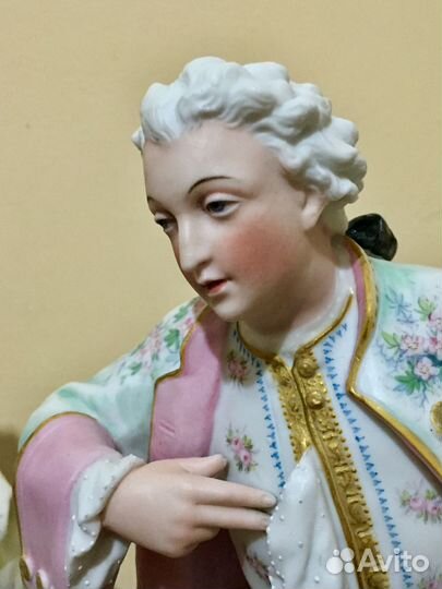 Парные статуэтки. Высота -33 см Франция