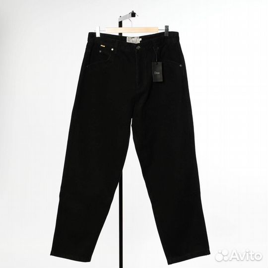 Джинсы stussy широкие черные