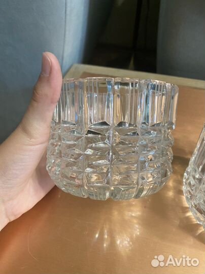Салатники 2 шт. хрусталь СССР