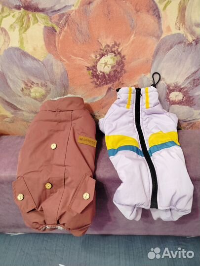 Комбинезон для собак зимний. Размер М