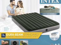 Матрас надувной intex classic downy airbed fiber 1910х760 мм высота 250мм 64756