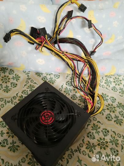 Блок питания ginzzu 600w
