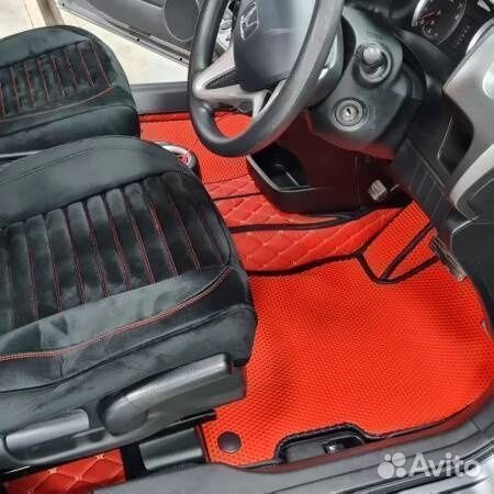 3D коврики в салон Chrysler Grand Voyager