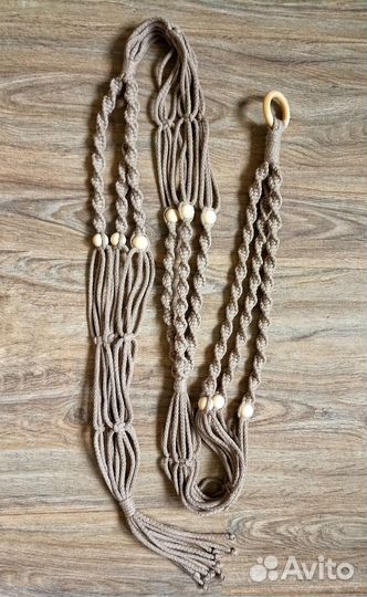 Кашпо - подвес макраме