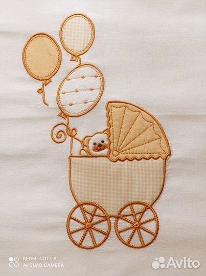 Комплект в кроватку Bombus Мой малыш бежевый