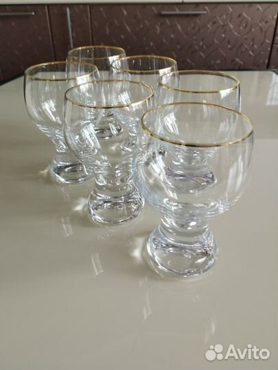 Хрустальные бокалы чехия
