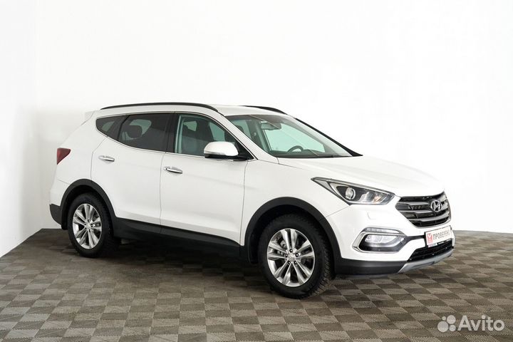 Hyundai Santa Fe 2.4 AT, 2017, 78 000 км
