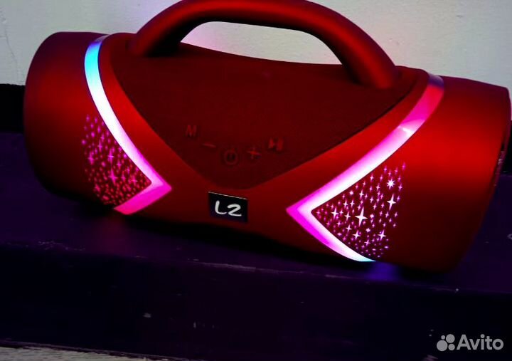 Колонка Booms Bass со Светомузыкой