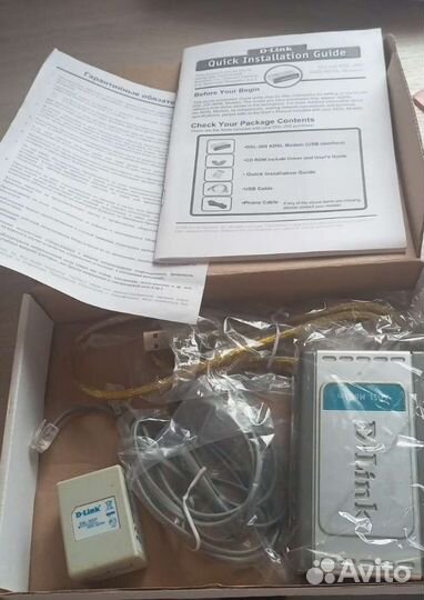 Продам модем DSL-200