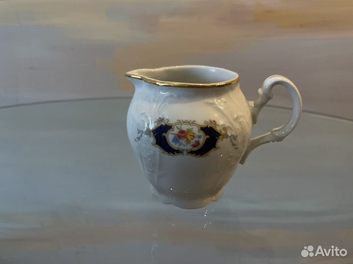 Сервиз благородного фарфора Bernadotte синий глаз