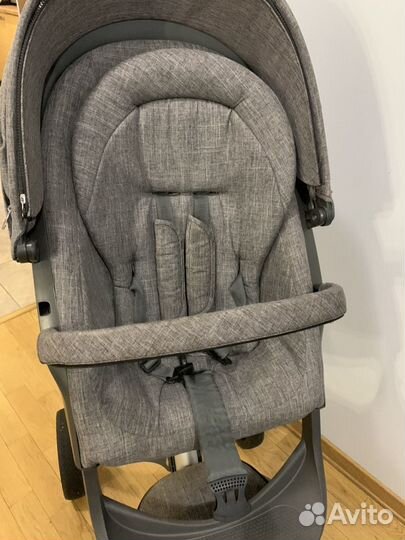 Коляска stokke xplory V5 2в1 Чёрный меланж