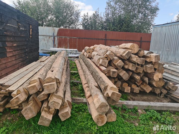 Сруб 6 на 4 + выпуск 2 метра