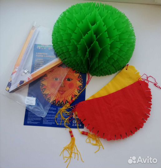 Бумажные фонарики