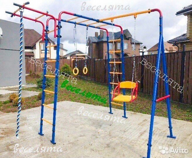 Детский игровой комплекс для дачи юный атлет