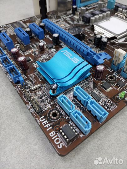 Материнская плата mATX S1155 asus P8H61-M LX