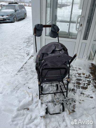 Санки коляска ника