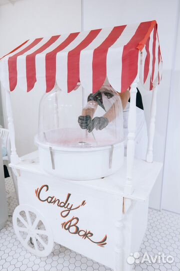 Сладкая вата, попкорн, напитки, сахарная вата