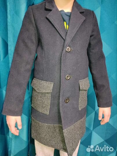 Пальто для мальчика 134