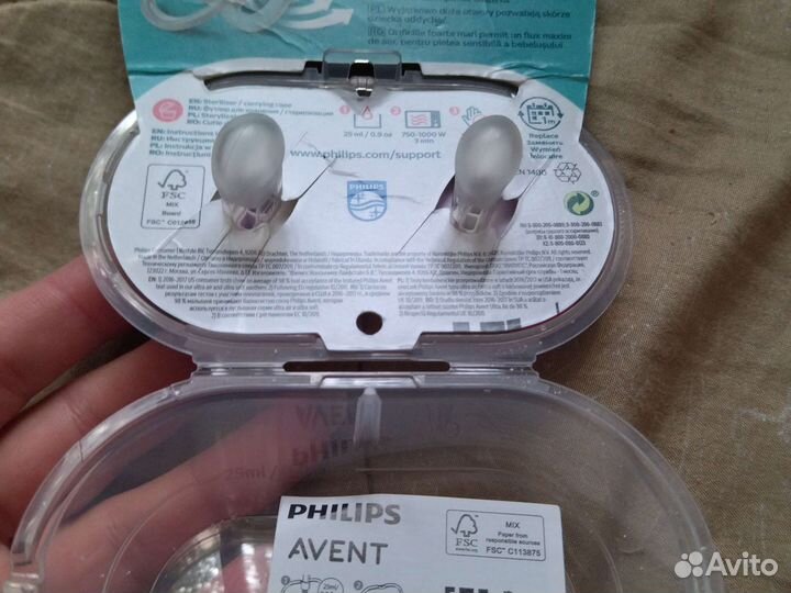 Соска пустышка avent 0 6