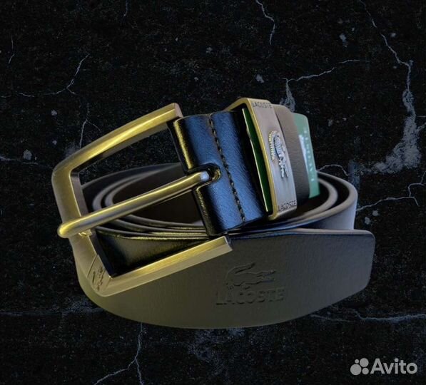 Ремень мужской lacoste (новый)