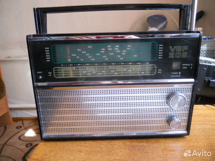 Приемник вэф 202. вэф 206. спидола-230-1