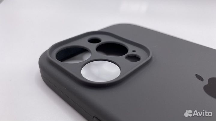 Чехол на iPhone 14 Pro Silicon Case Graphit
